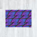 Blanket - Abstract Waves Blue/Purple - printonitshop