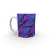 11oz Ceramic Mug - Abstract Waves Blue/Purple - printonitshop