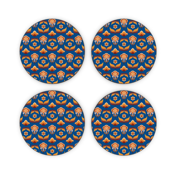 Coasters - Stamen Blue - printonitshop