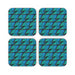 Coasters - Abstract Waves Blue/Green - printonitshop