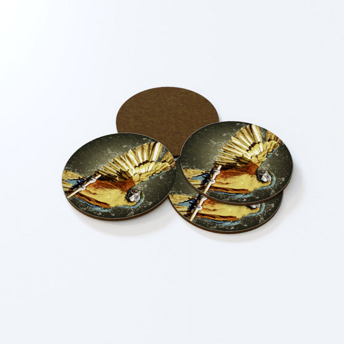 Coasters - Distorted Polly - printonitshop
