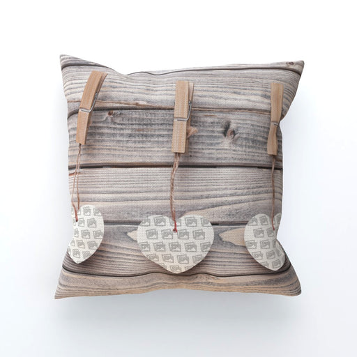 Personalised Cushion - Heart String - Print On It
