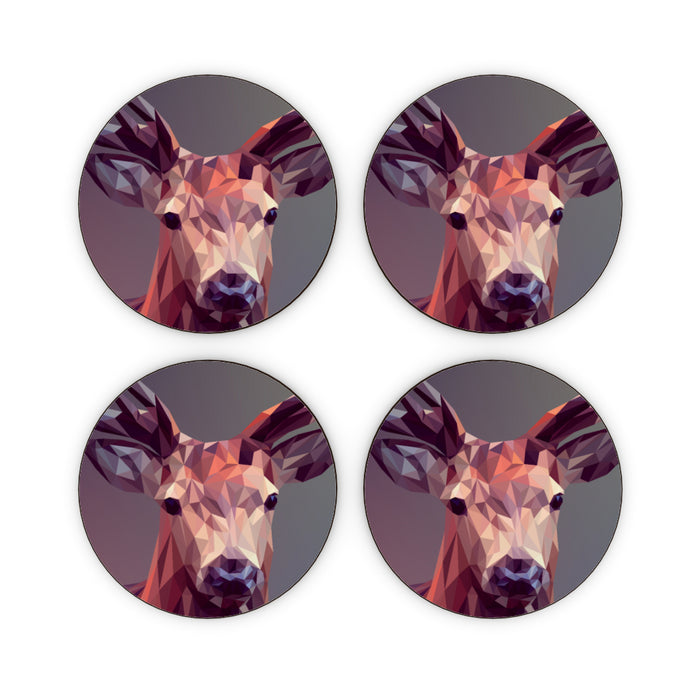 Coasters - Vector Deer - printonitshop