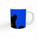 20oz Jumbo Mug - Kitty Bright Blue - Print On It