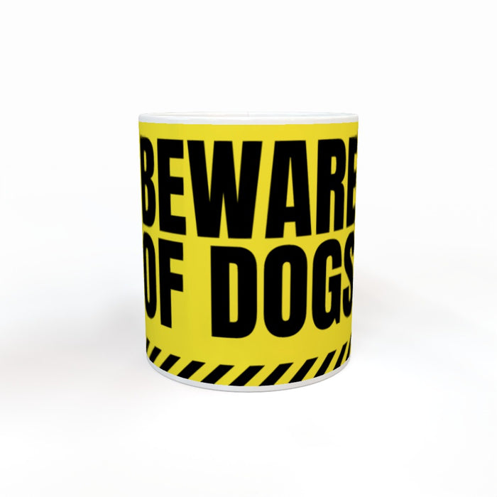 20oz Jumbo Mug - Beware of the Dogs - Print On It