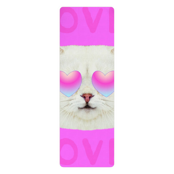 Yoga Mat - Cat Love - Print On It