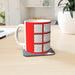 Personalised 11oz Ceramic Mug - Photo Boxes and Message - Print On It
