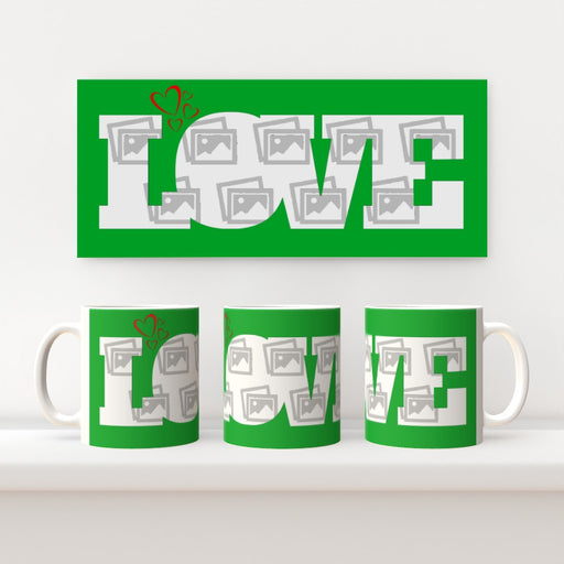 Personalised 11oz Ceramic Mug - The Big Love Mug - Print On It