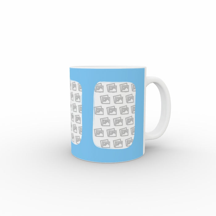 Personalised 11oz Ceramic Mug - Three Photo Mix - Print On It