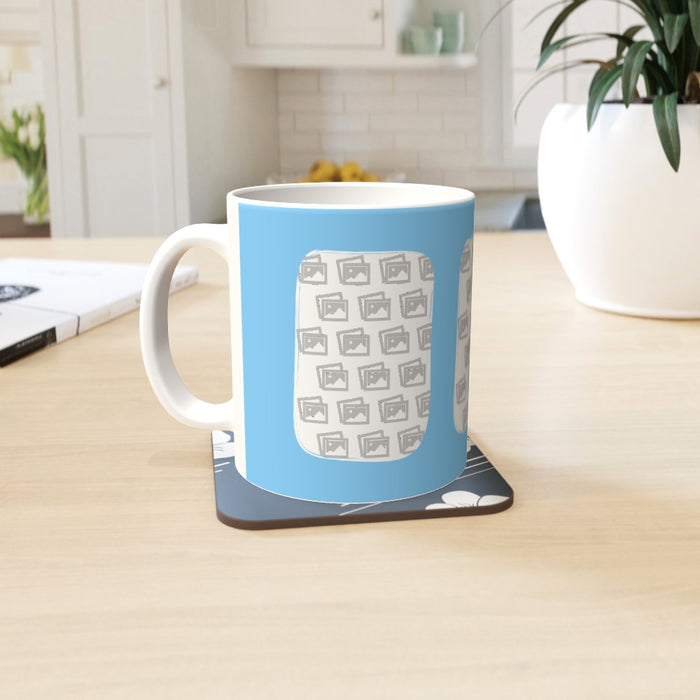 Personalised 11oz Ceramic Mug - Three Photo Mix - Print On It