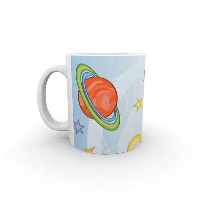 11oz Ceramic Mug - Space Adventures - printonitshop