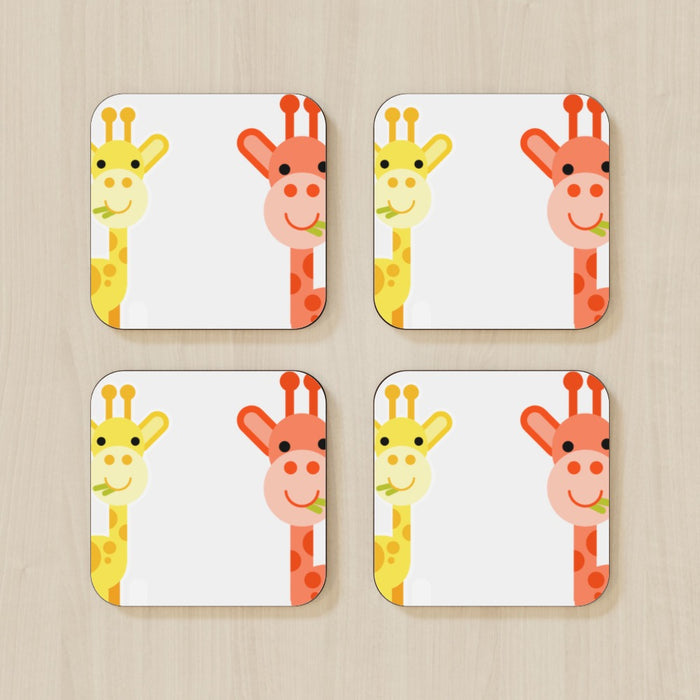 Coasters - Giraffe - printonitshop