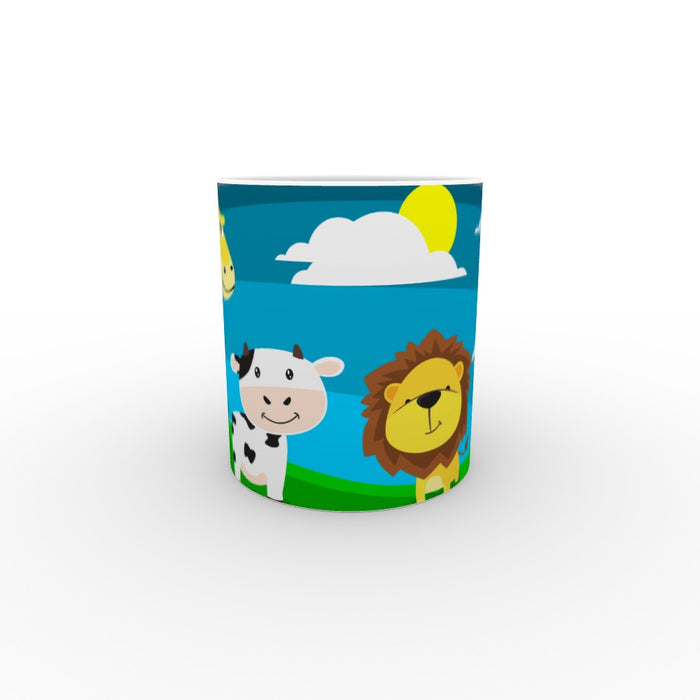 11oz Ceramic Mug - Animal Friends - printonitshop