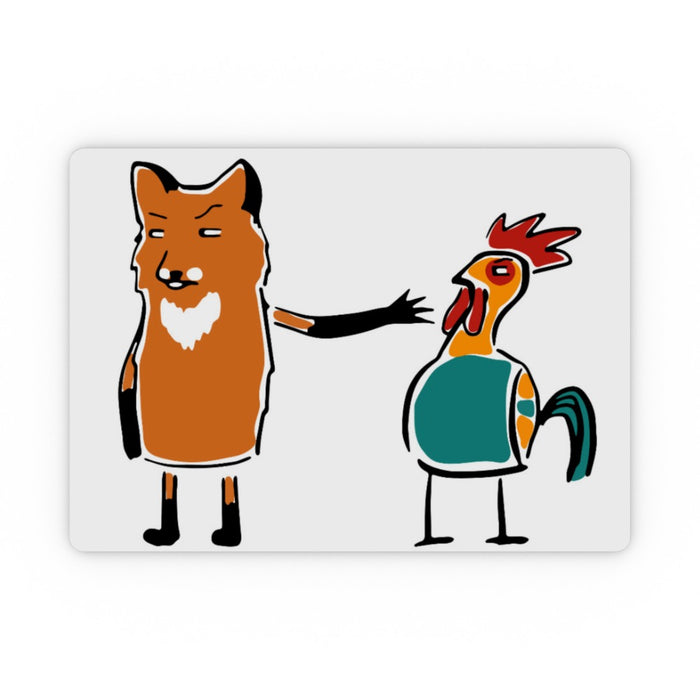 Placemat - Fox and Chicken - printonitshop
