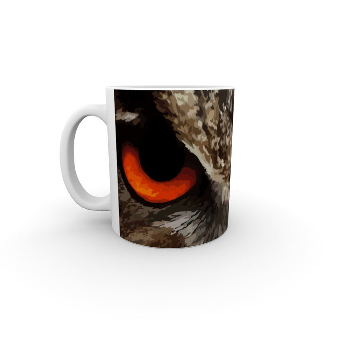 11oz Ceramic Mug - Owl Eyes - printonitshop