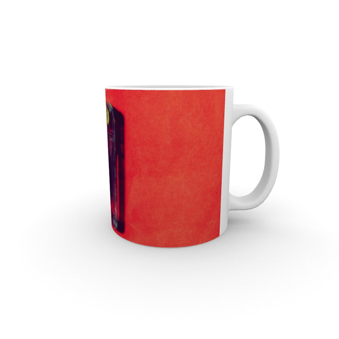 11oz Ceramic Mug - Cassette Red - printonitshop