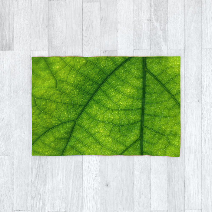 Blanket - Green Leaf - printonitshop