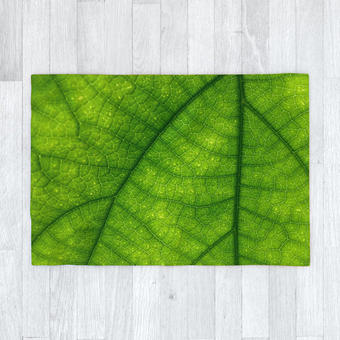 Blanket - Green Leaf - printonitshop