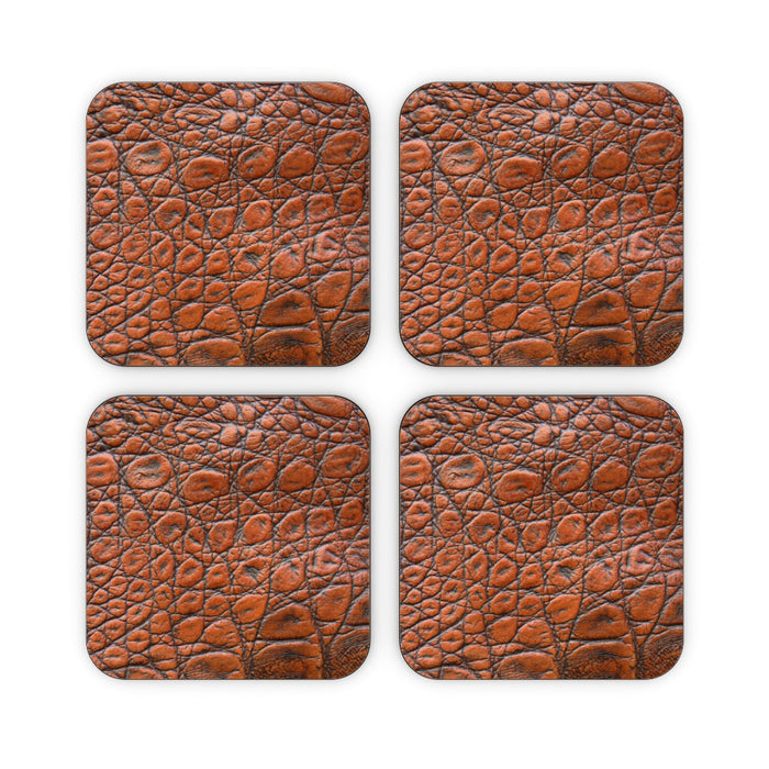 Coasters - Brown Croc - printonitshop