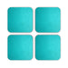 Coasters - Textured Terquoise - printonitshop