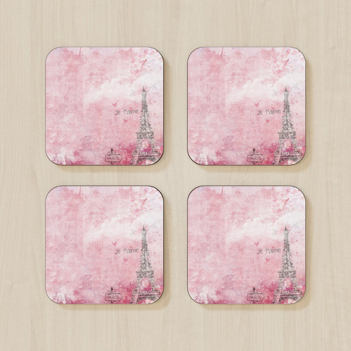 Coasters - Paris Love - printonitshop