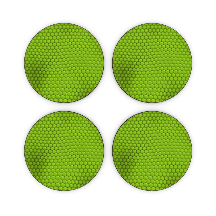 Coasters - Undulating Green - printonitshop