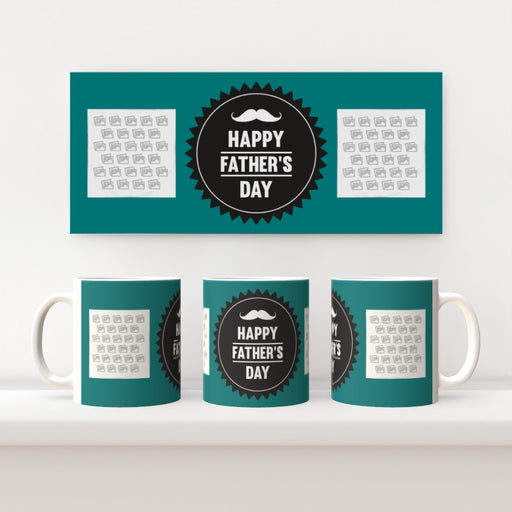 Personalised - 11oz Ceramic Mug - Happy Fathers day - Print On It