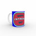 Personalised - 11oz Ceramic Mug - Happy Fathers Day 2 - Print On It
