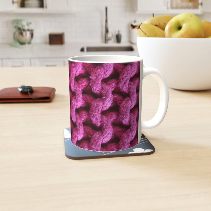 11oz Ceramic Mug - Cross Stitch - CJ Designs - printonitshop