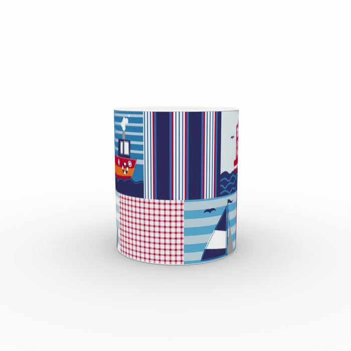 11oz Ceramic Mug - Nautical - printonitshop