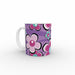 11oz Ceramic Mug - Fat Petals - printonitshop