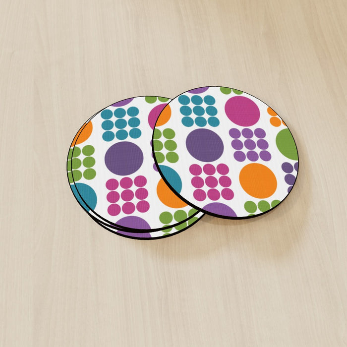 Coasters - Textured Circles - printonitshop