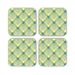 Coasters - Green Cross Stitch - printonitshop