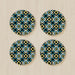 Coasters - Geometric Sunflowers - printonitshop