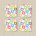 Coasters - Coloured Cherios - printonitshop