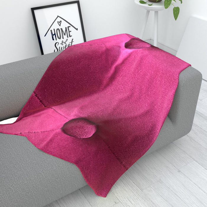 Blanket - Pink Velvet - CJ Designs - printonitshop