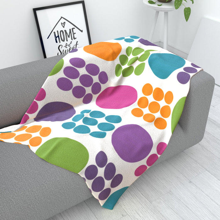 Blanket - Textured Circles - printonitshop