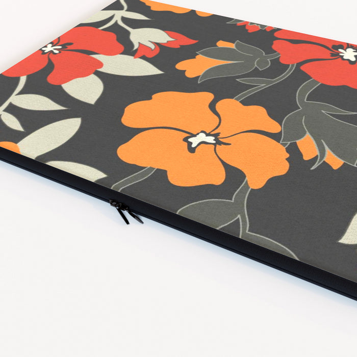 Laptop Skin - Orange Flowers - printonitshop