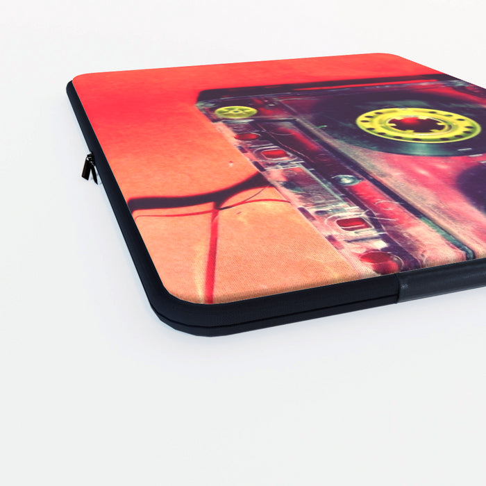 Laptop Skin - Cassette Red - printonitshop