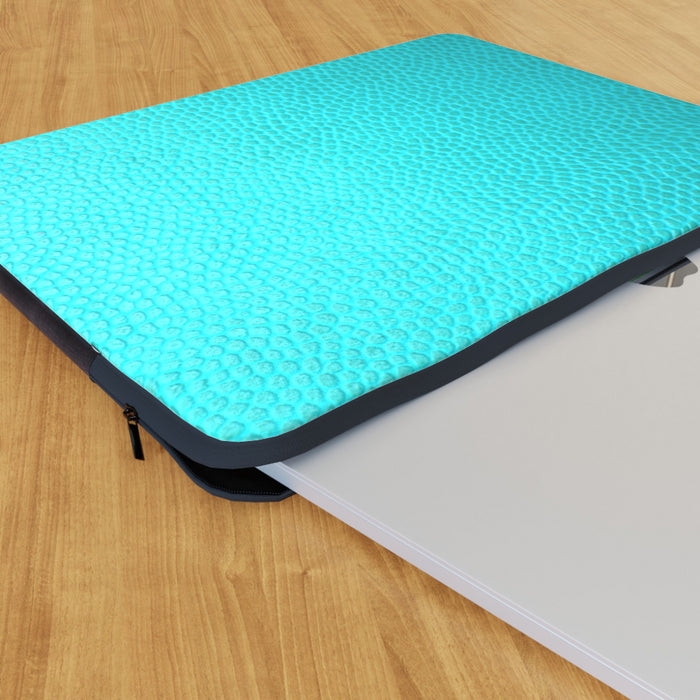Laptop Skin- Textured Turquoise - printonitshop