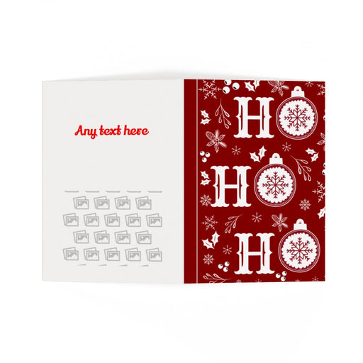 Christmas Cards - Personalised - Design B - Print On It