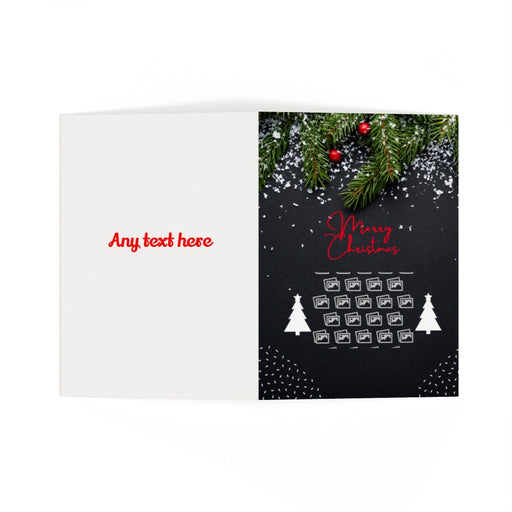 Christmas Cards - Personalised - Design F - Print On It