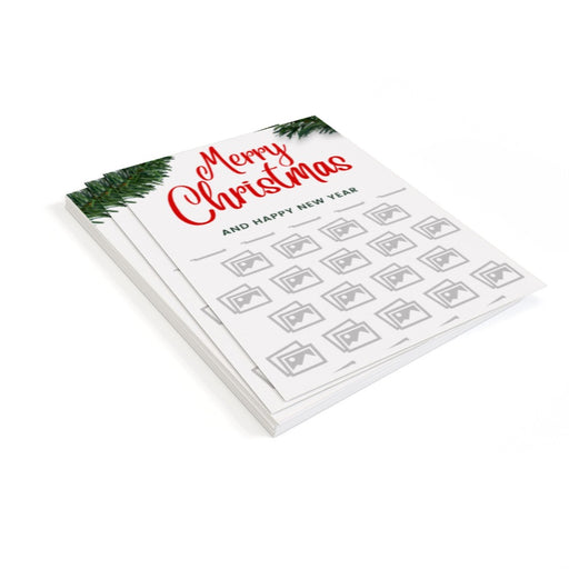 Christmas Cards - Personalised - Design G - Print On It