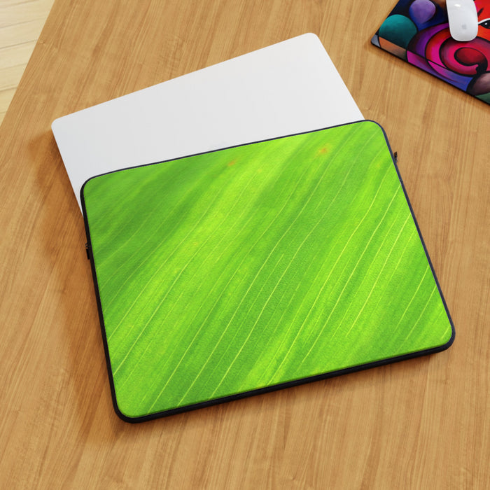 Laptop Skin - Green Linear - printonitshop