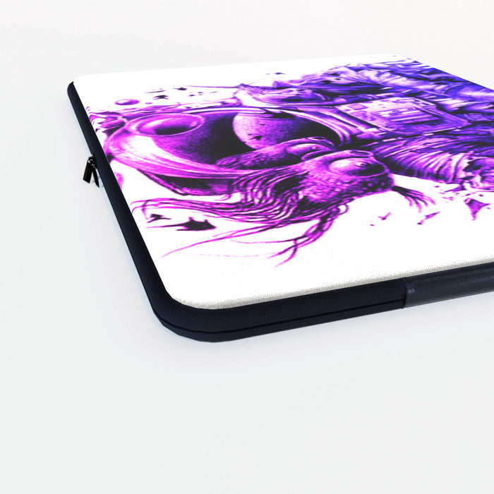 Laptop Skin - Aqua Spaceman - printonitshop