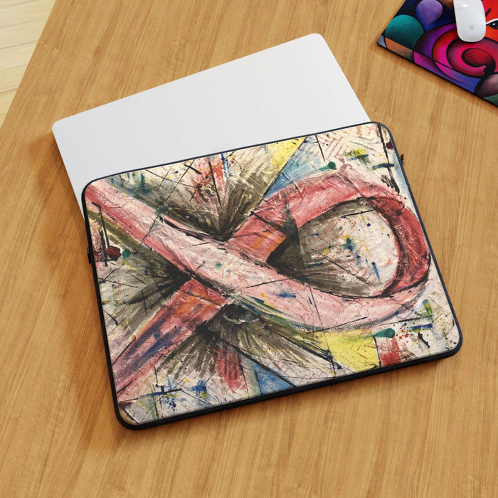 Laptop Skin - Pink Ribbon - CJ Designs - printonitshop