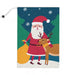 Jumbo Santa Sack - Santa and the Reindeer - Print On It