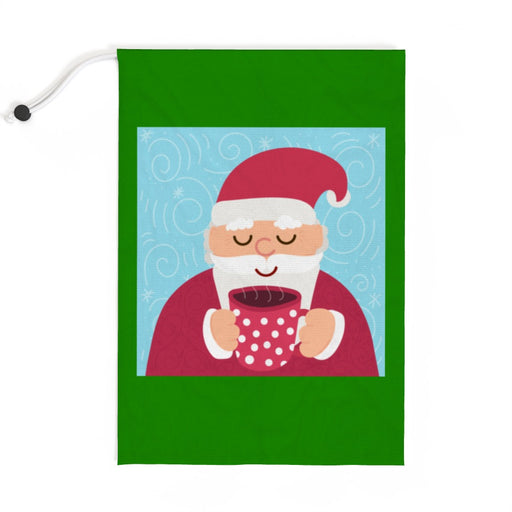 Jumbo Santa Sack - Santa's Hot Drink - Print On It