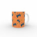 11oz Ceramic Mug - Pale Orange Gaming - printonitshop