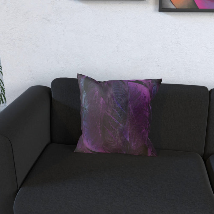 Cushions - Purple Feathers - printonitshop